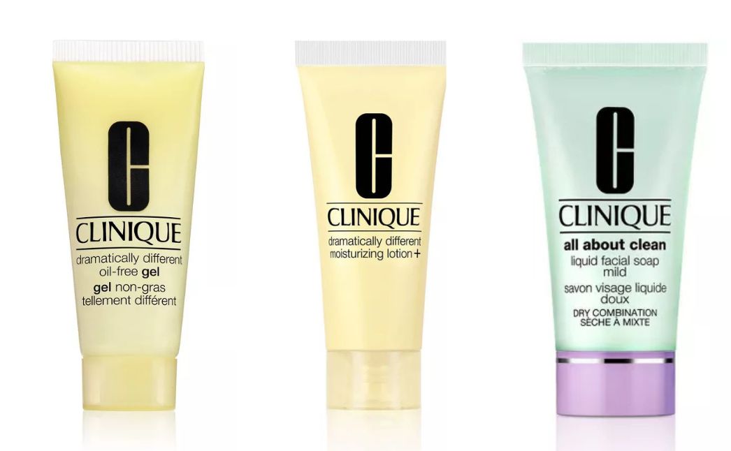 clinique travel size product