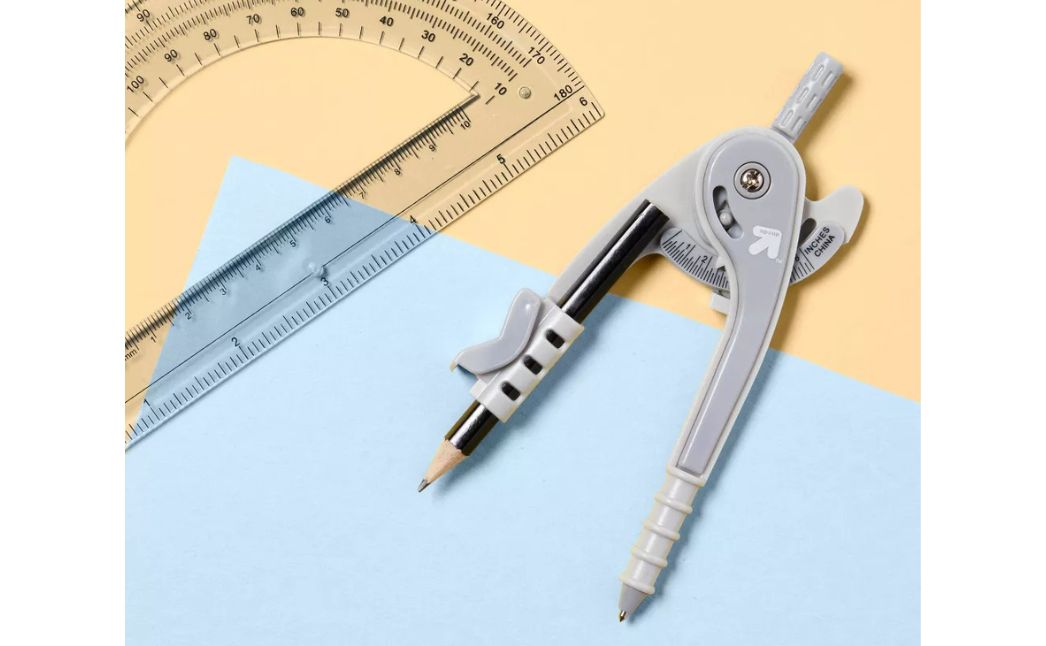 compass protractor set