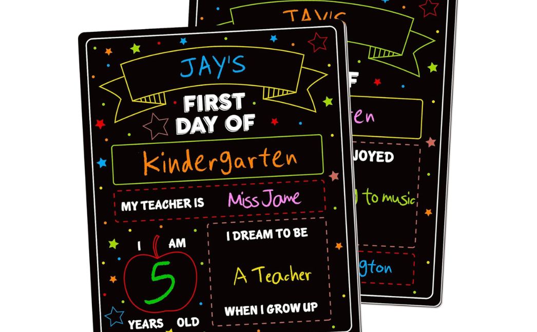 first day of school boards