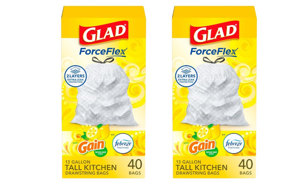 glad forceflex trash bags