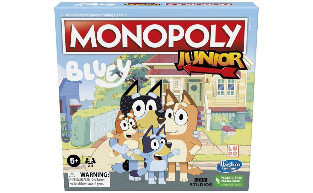 monopoly junior bluey