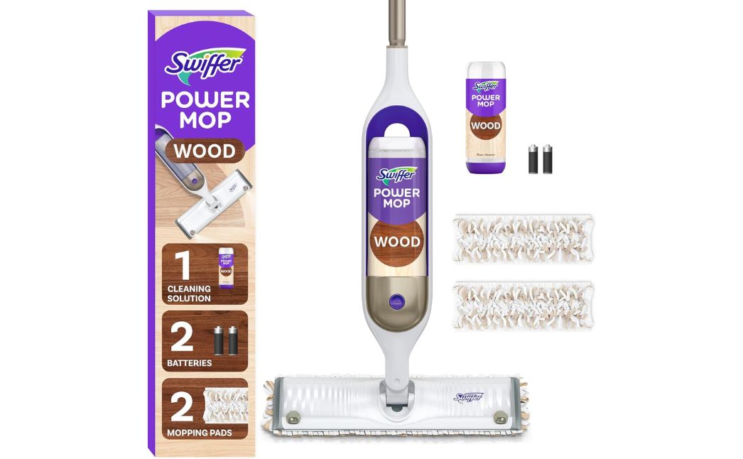 swiffer power mop wood