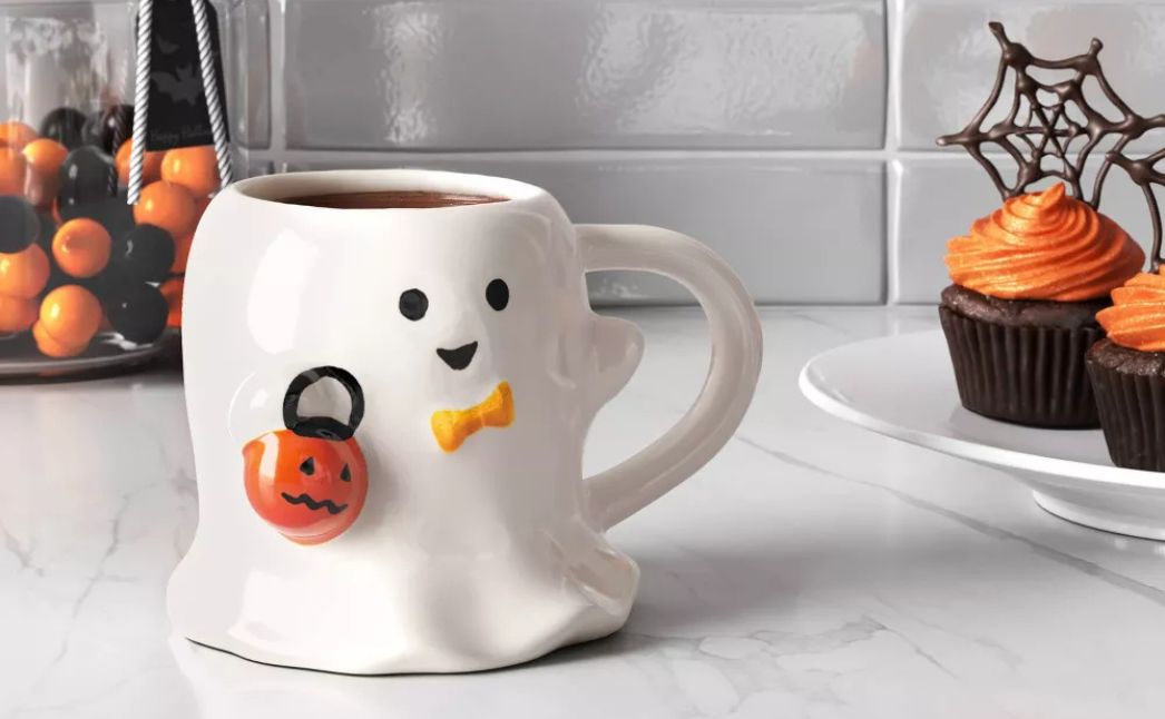 halloween ghost mug