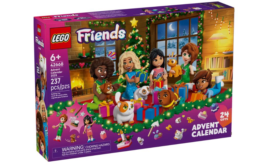 friends lego 2025 advent calendar