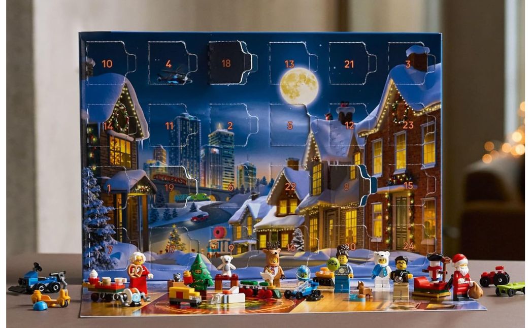lego city 2025 advent calendar