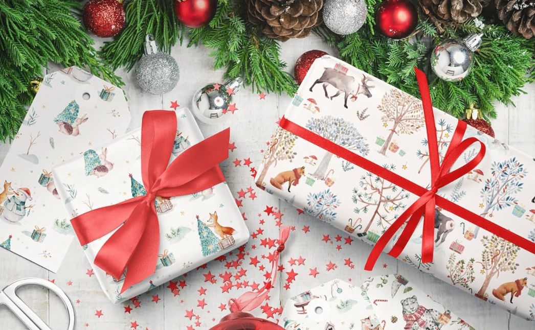 Christmas wrapping paper