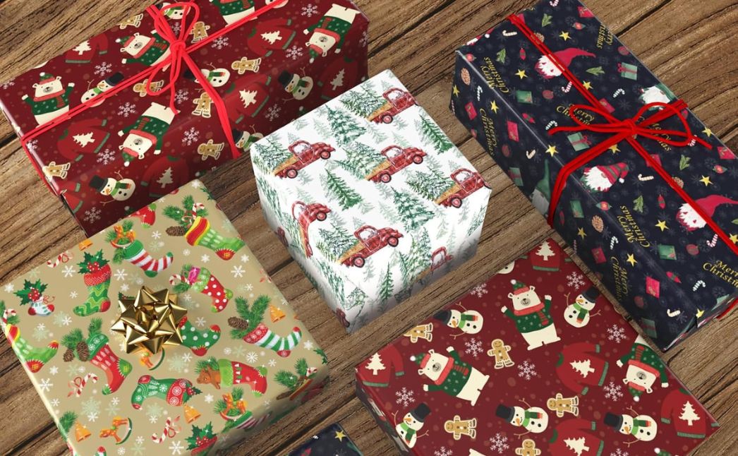 Christmas wrapping paper
