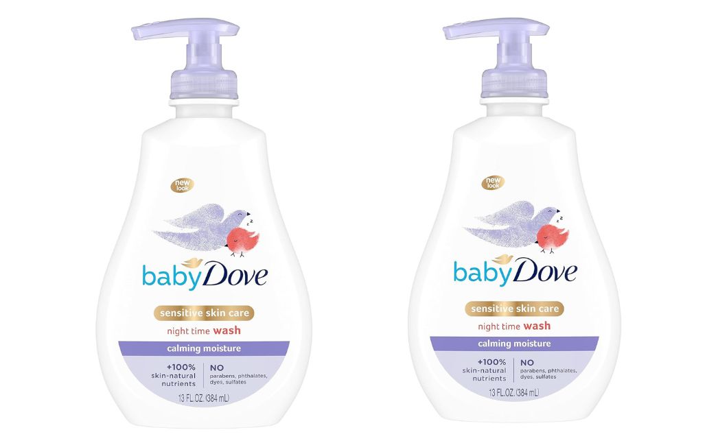 baby dove wash