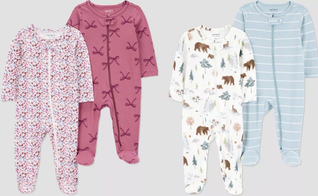 carters toddler pajamas
