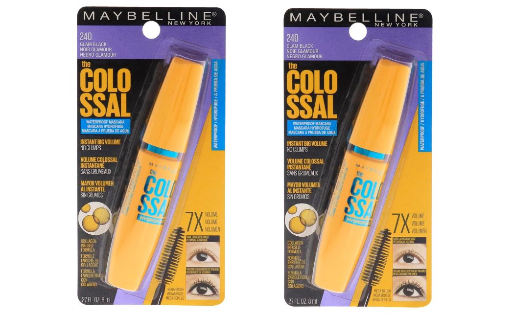 maybelline colossal mascara