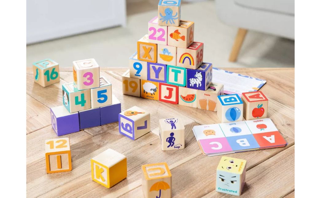 ms rachel wooden blocks