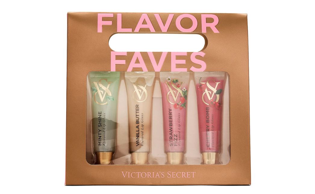 victorias secret lip gloss beauty set