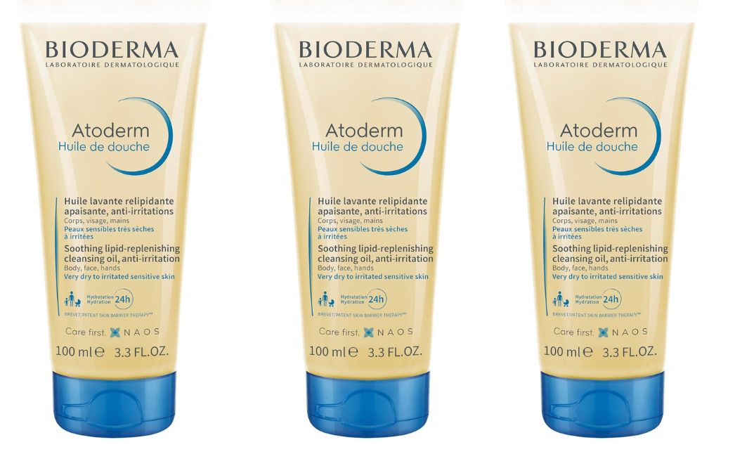bioderma shower oil