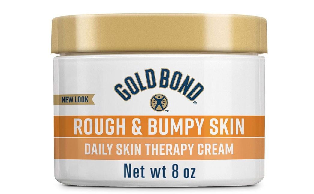 gold bond rough bumpy