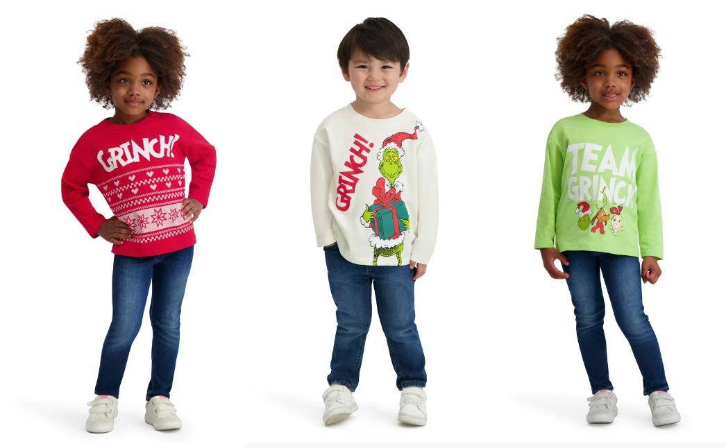 grinch long sleeve tees