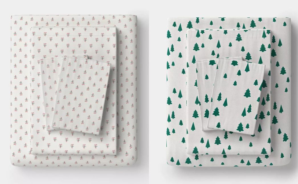 holiday flannel sheets