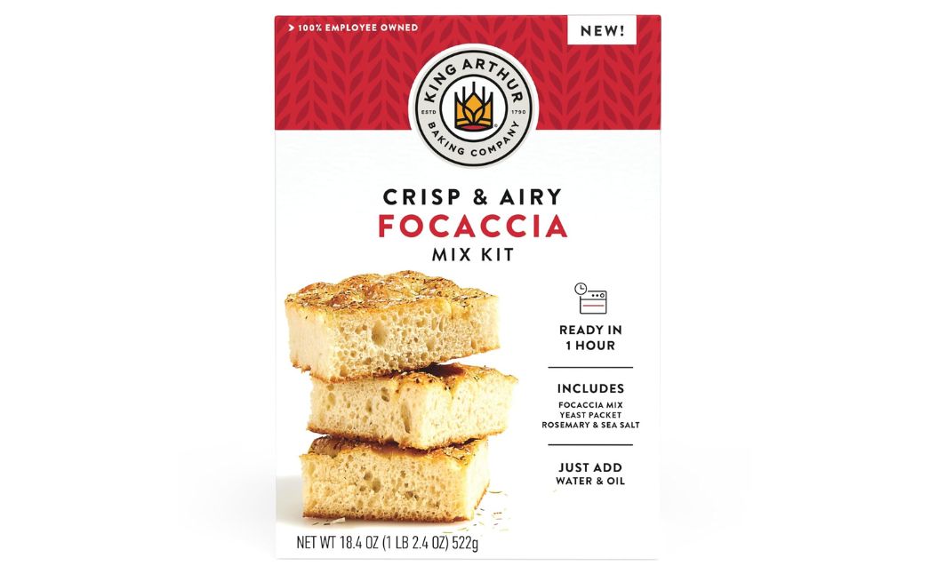 king arthur focaccia mix