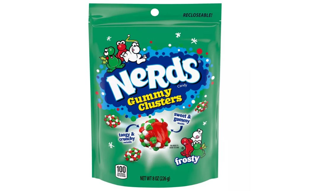 nerds gummy clusters frosty