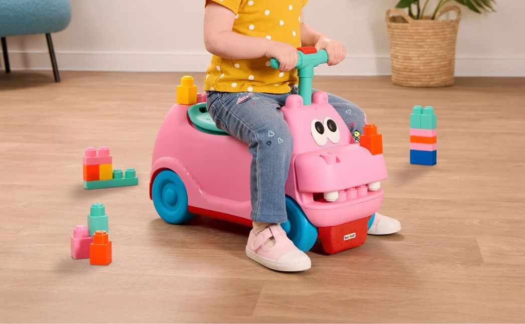ride on hippo toy