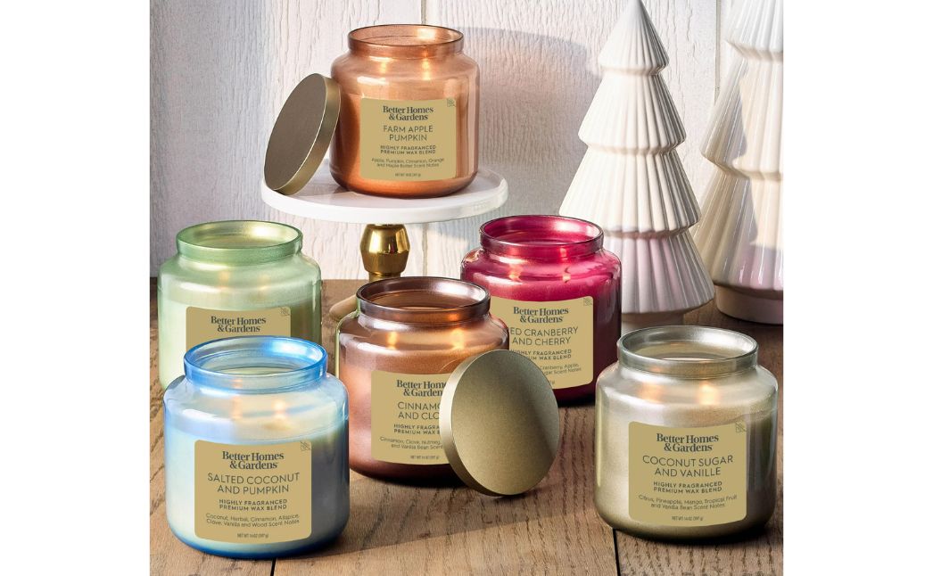 better homes and gardens candles
