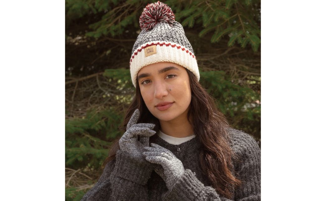 muk luks hat and gloves