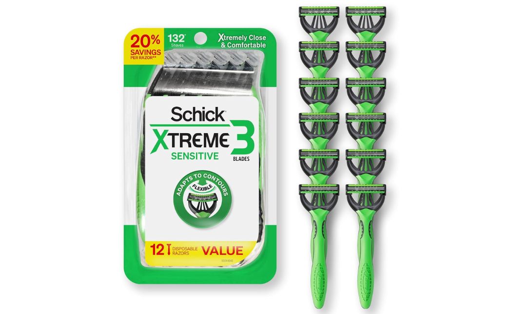schick xtreme sensitive razors