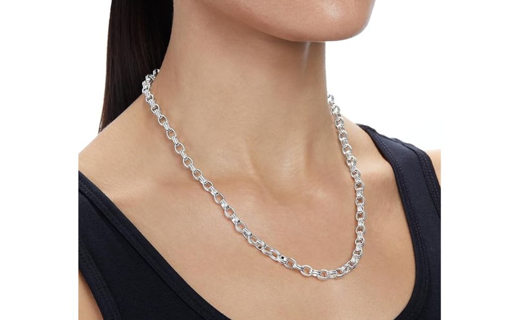 silver necklaces