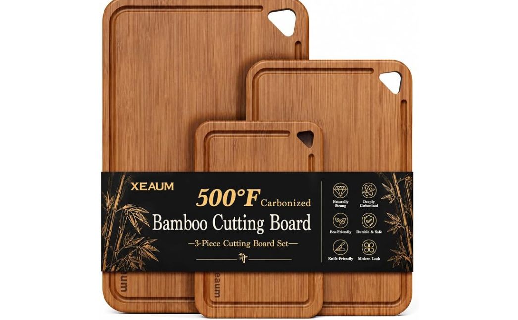 bamboo cutting board set