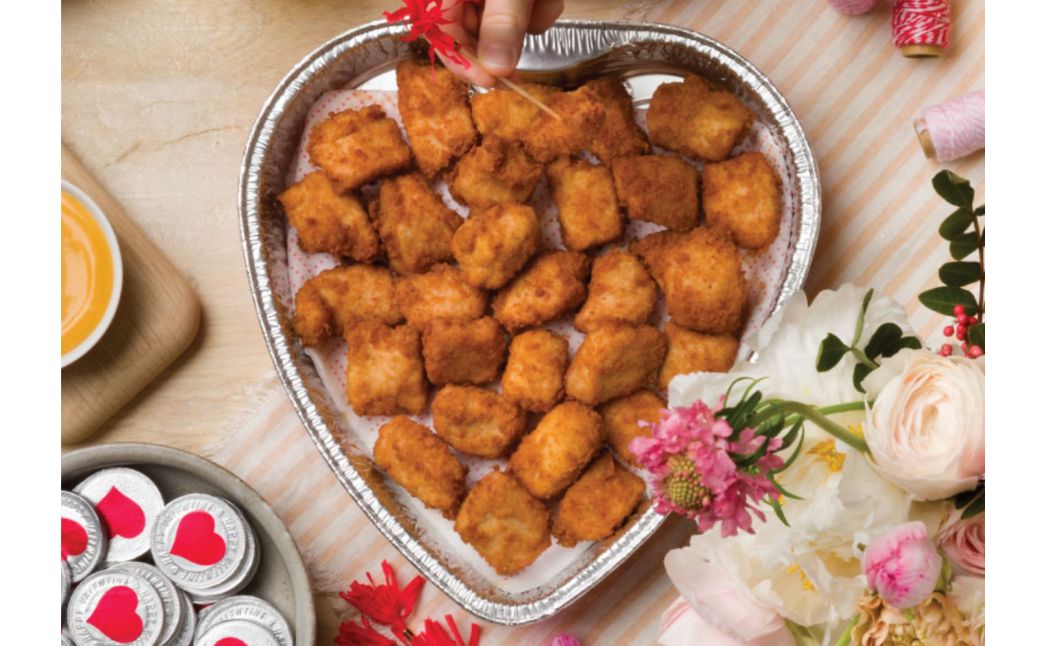 chick fil a heart tray