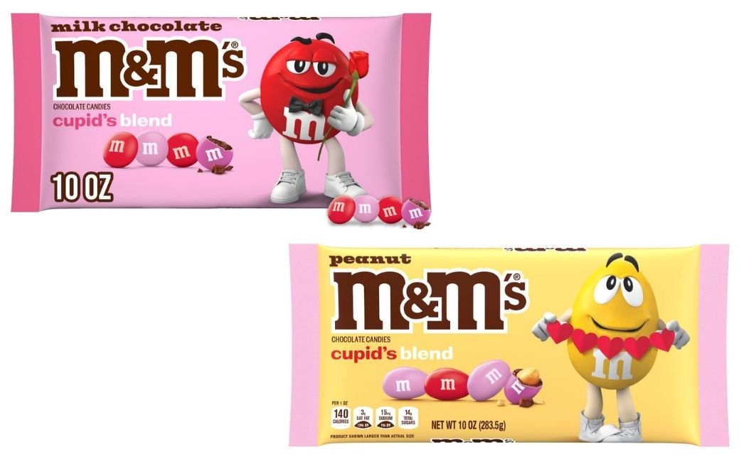 m and m valentines day