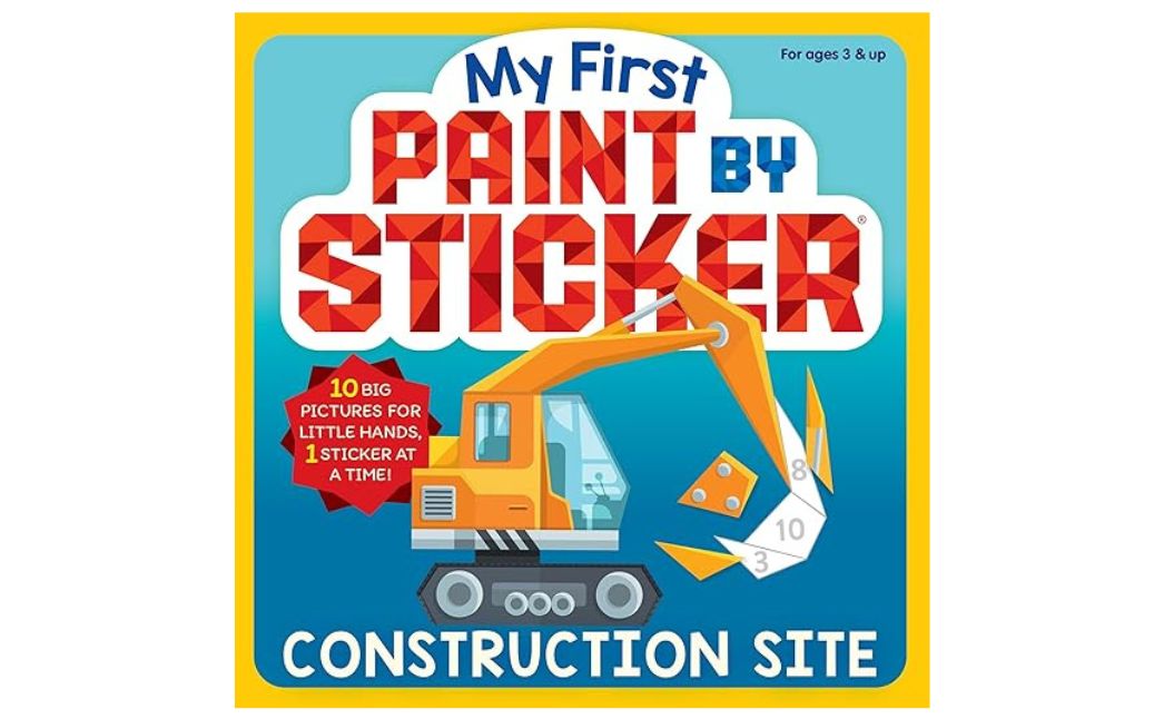 my first paint by sticker