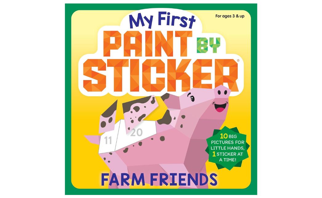 my first paint by sticker