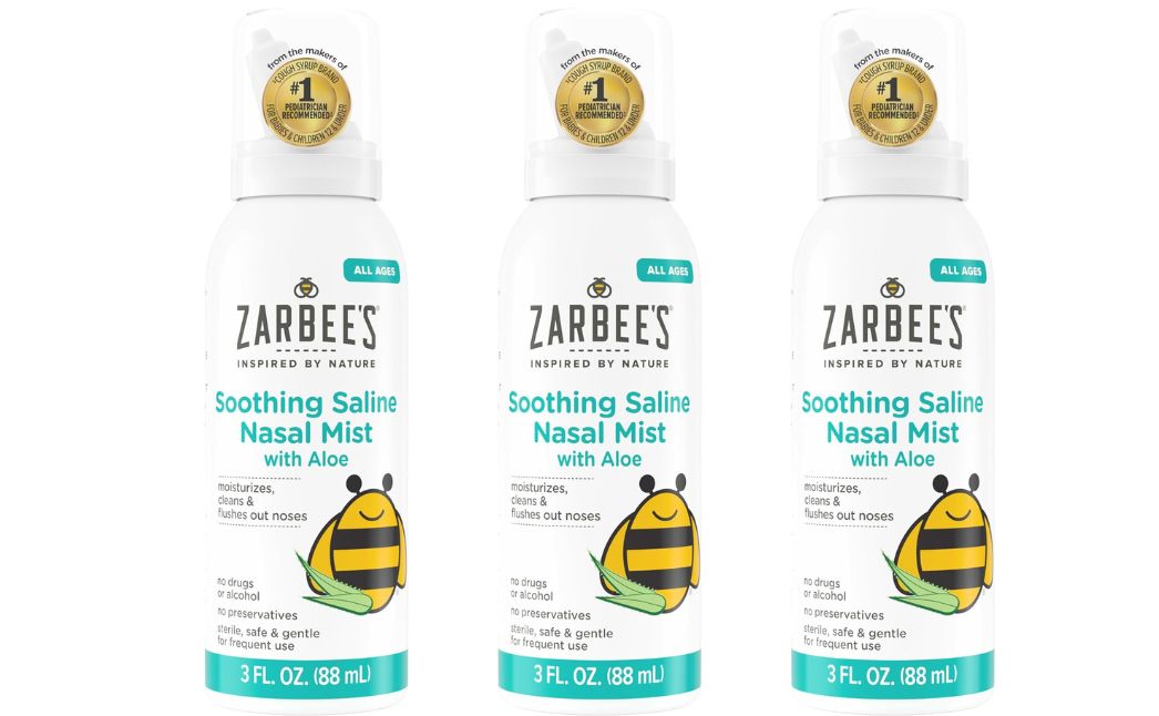 zarbees saline nasal mist