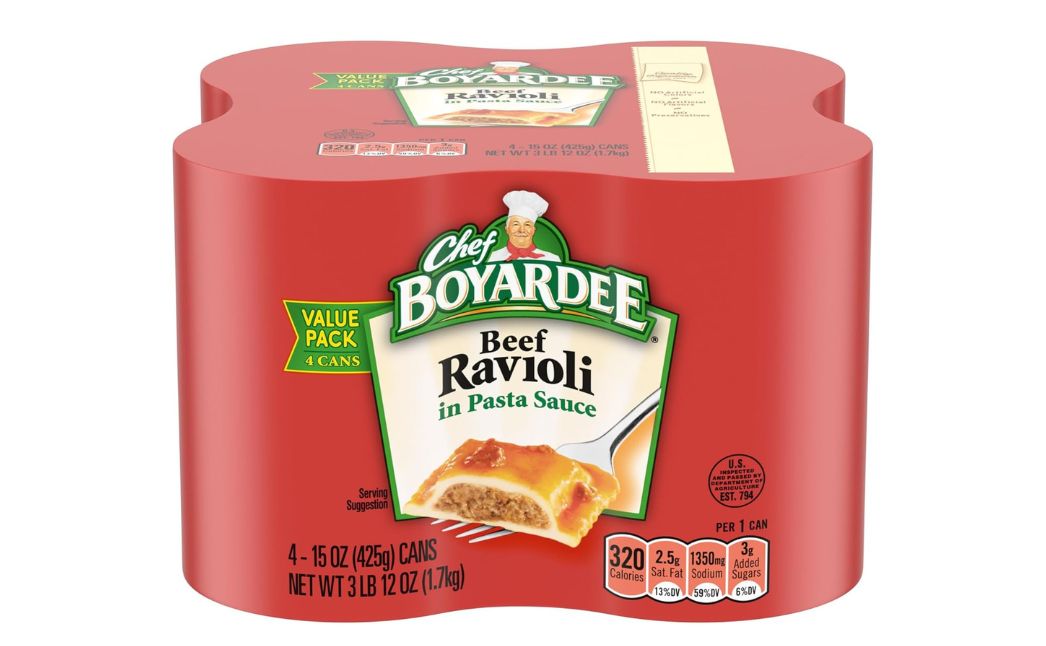 chef boyardee ravioli