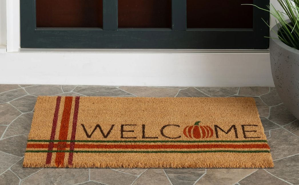 fall door mat
