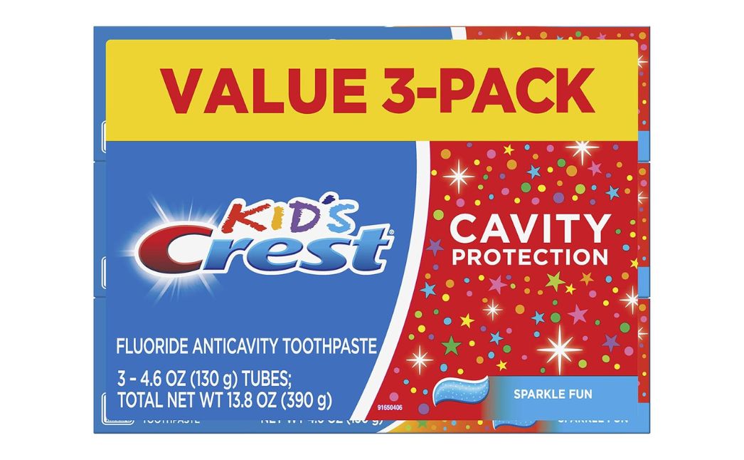 kids crest toothpaste