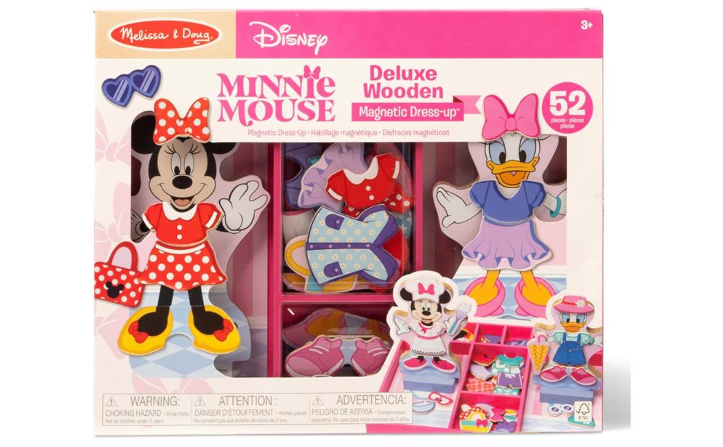 minnie mouse magnetic dress up
