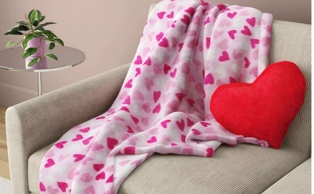 valentines day throw pillow