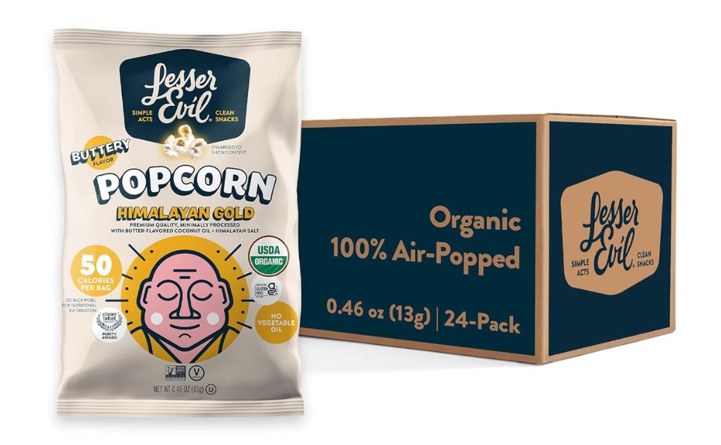 lesser evil popcorn