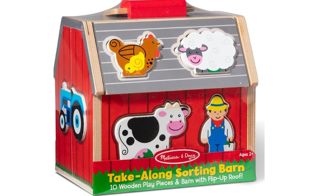 melissa doug sorting barn