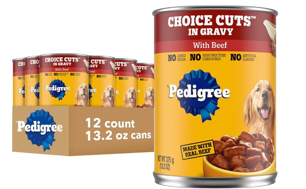 pedigree canned dog food
