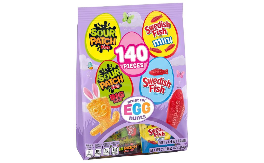 sour patch easter egg hunt bag