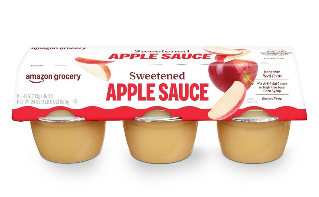 sweetened applesauce