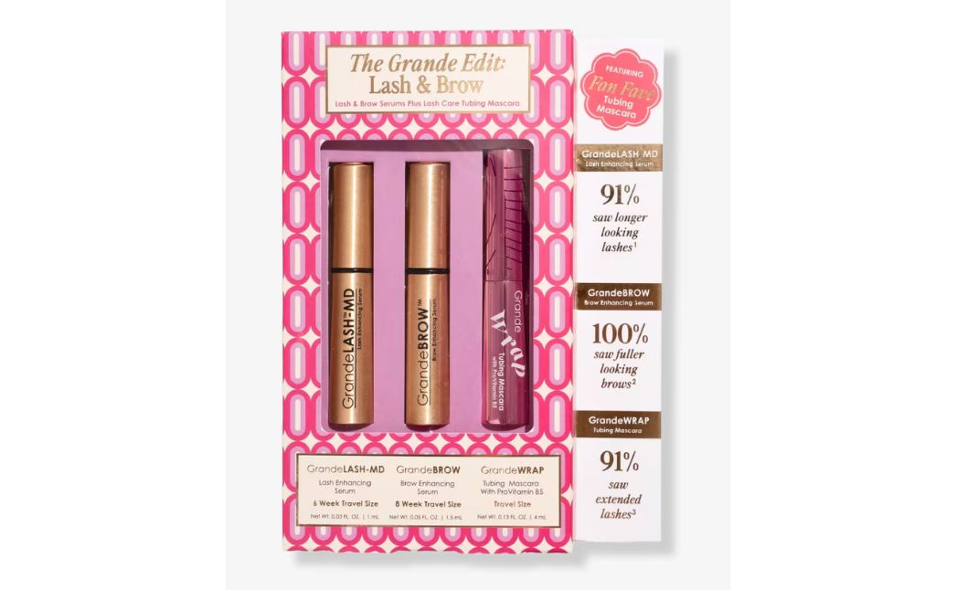 the grande edit lash brow