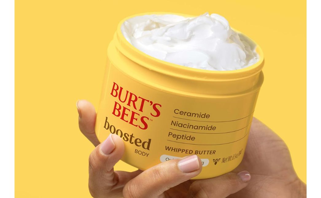 burts bees boosted body