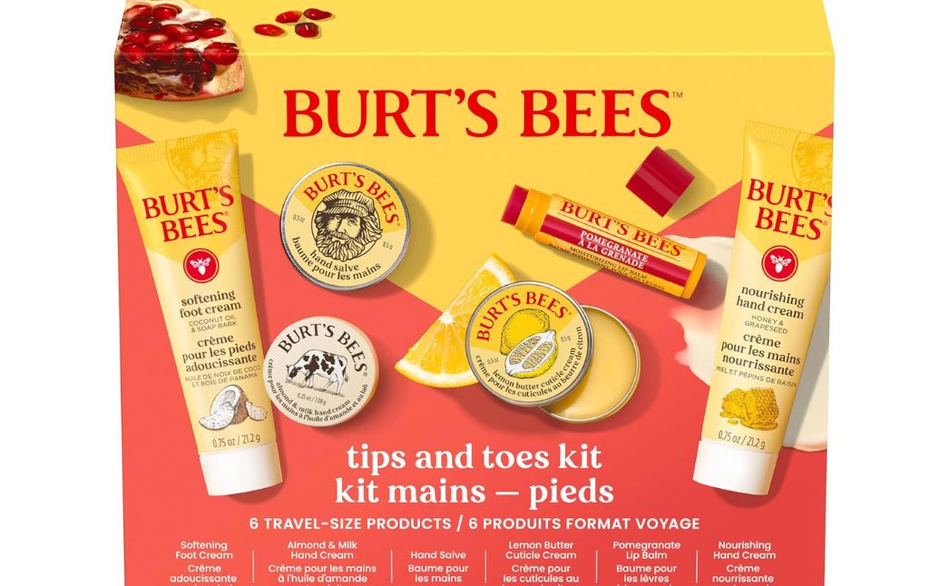 burts bees tips toes kit
