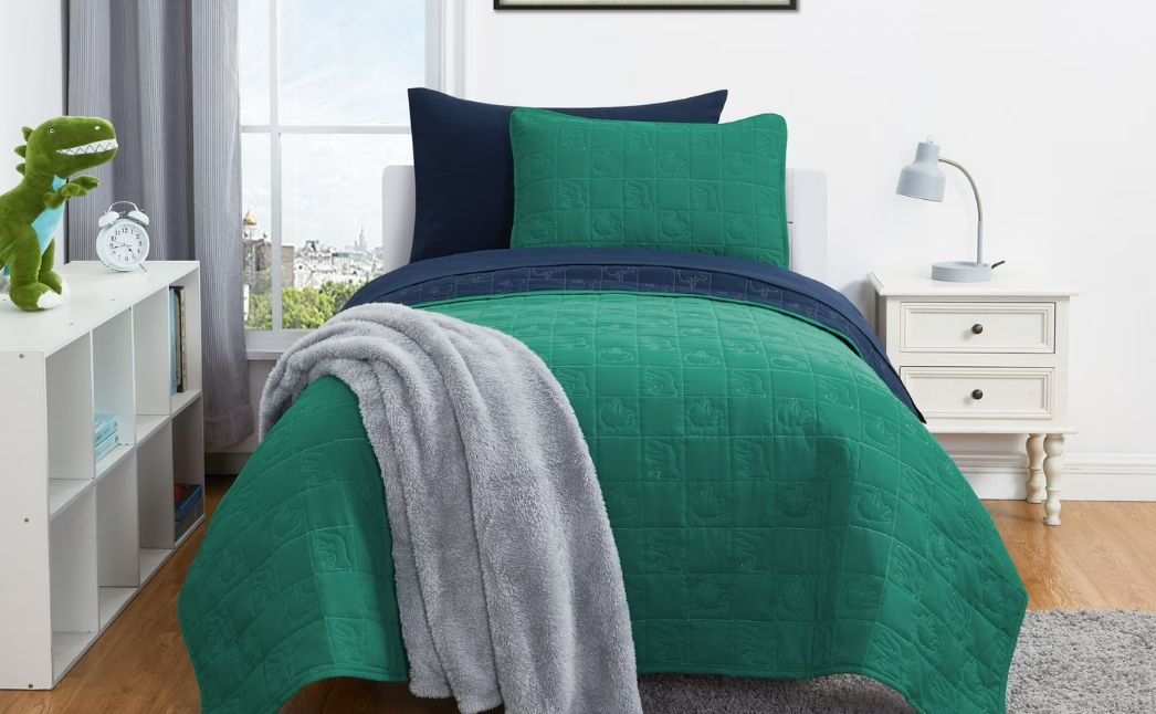 green comforter set
