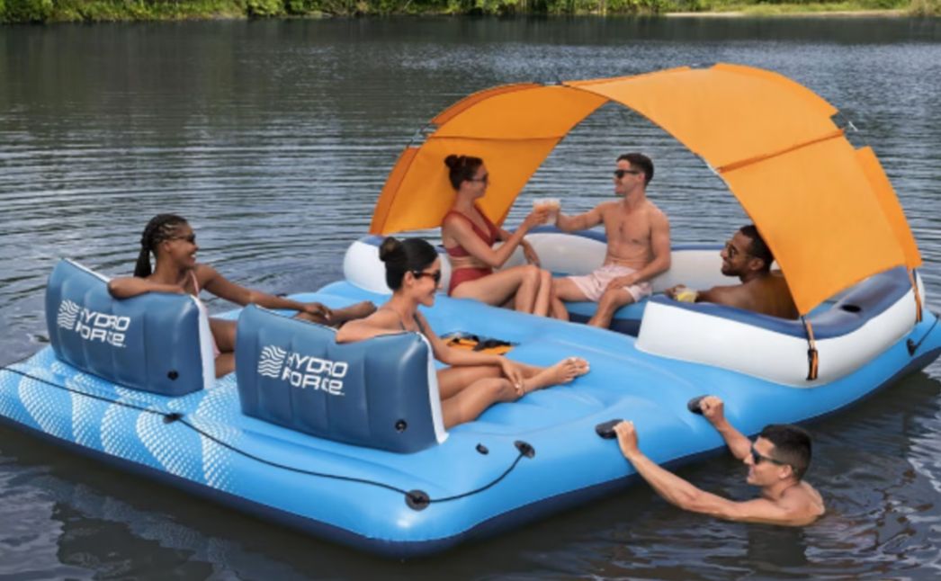 inflatable party island