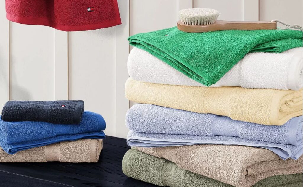 tommy hilfiger bath towel