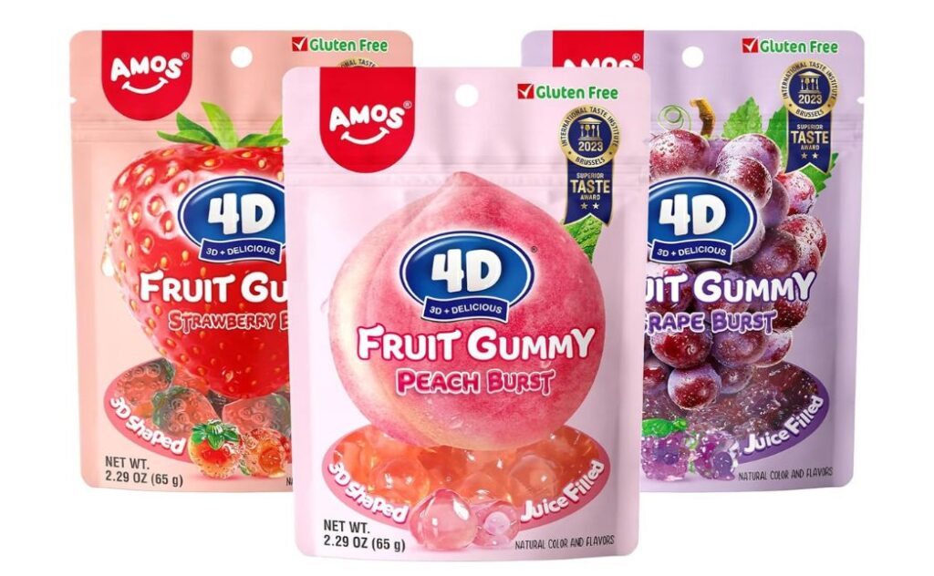 4d fruit gummy